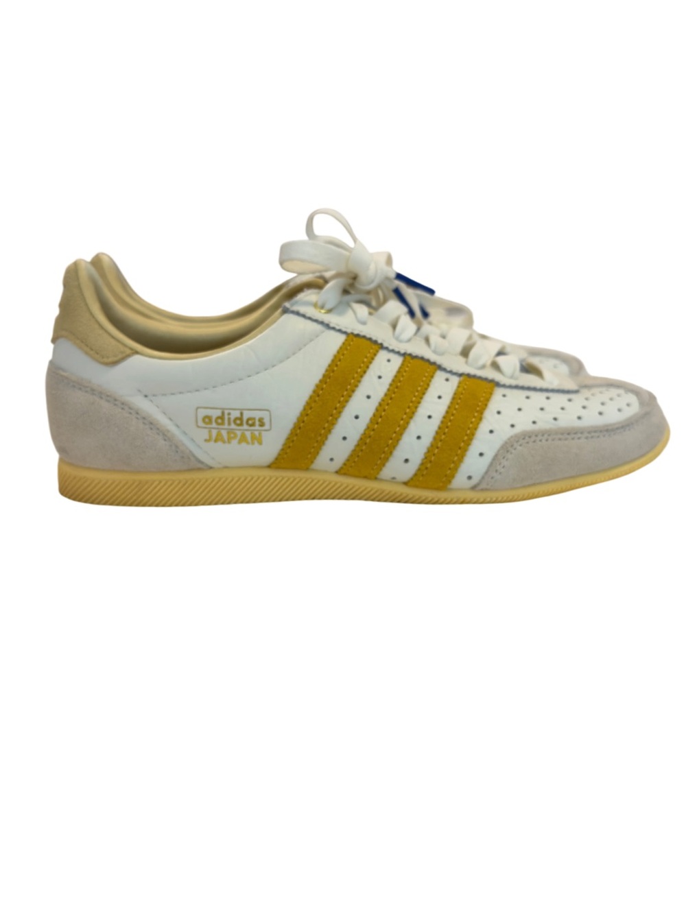 adidas Japan Shoes Cream Gold Vintage Retro Sneakers 1964 Size 7.5W/6.5 men - Picture 11 of 14